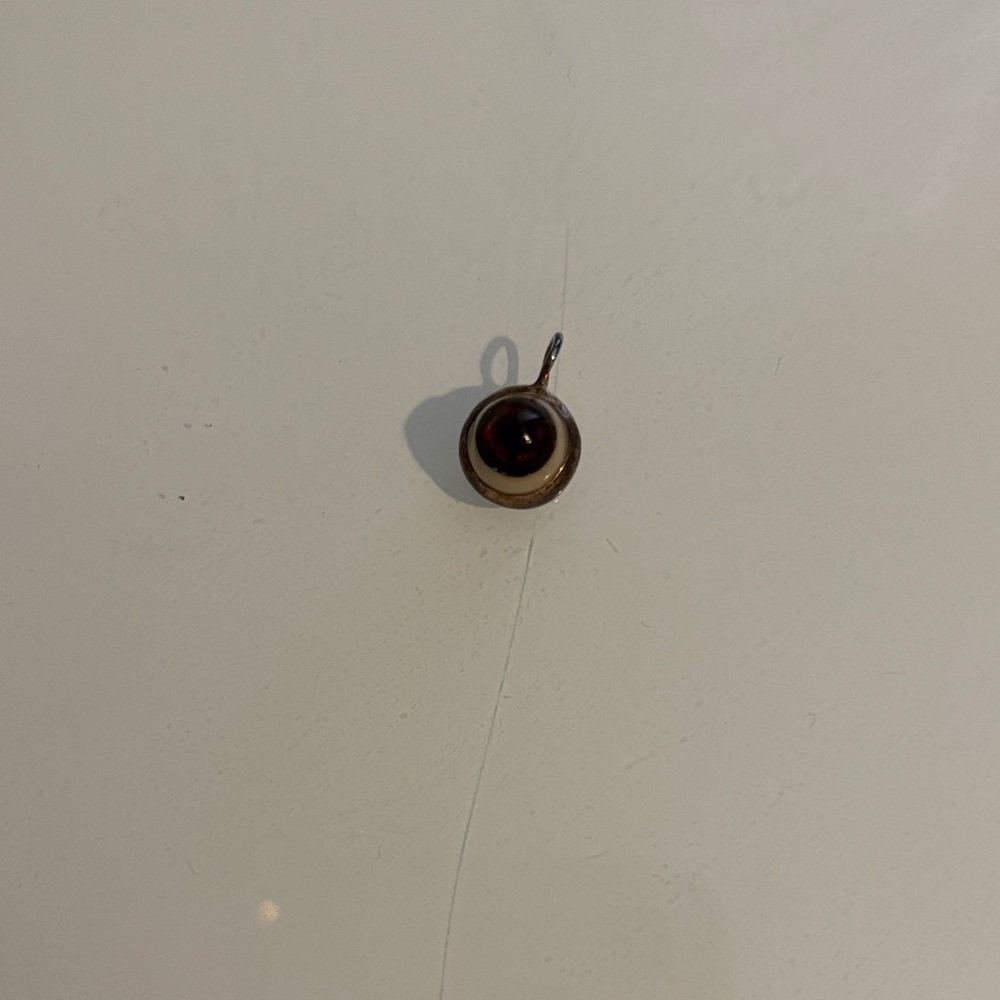 Brown Eye Glass Pendant